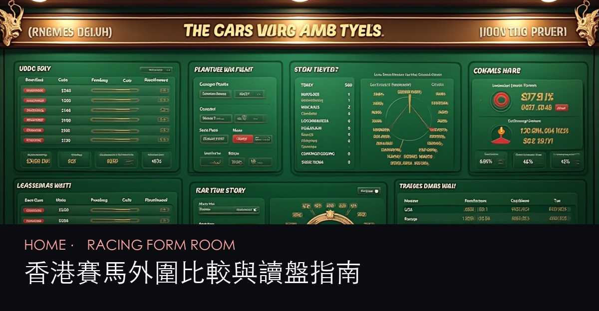 香港賽馬分析首頁 hero